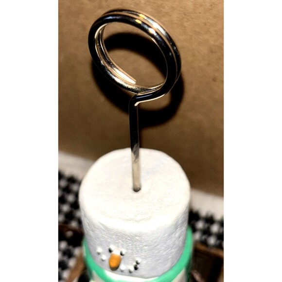 THE ORIGINAL SMORES Snowman SOCCER BALL Player Sports PHOTO HOLDER - Picture 3 of 4